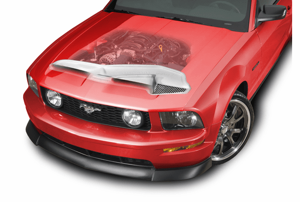 05-09 Mustang Ram Air Kit for Hood 1176