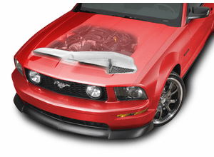 05-09 Mustang Ram Air Kit For Ram Air Hood