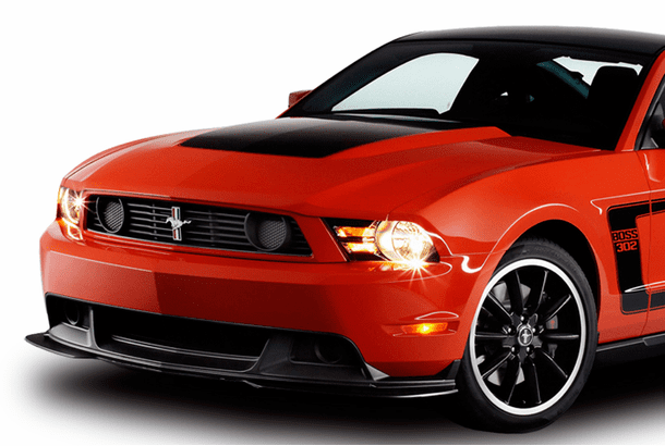 10-12 Mustang Boss 302 Emblem