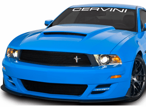 10-12 Mustang GT Upper Billet Grille w/ Running Horse Emblem