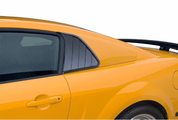 10-14 Mustang Quarter Window Covers