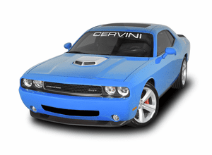 2008-2023 Challenger R/T & SRT8 Shaker Hood Kit - Silver Scoop